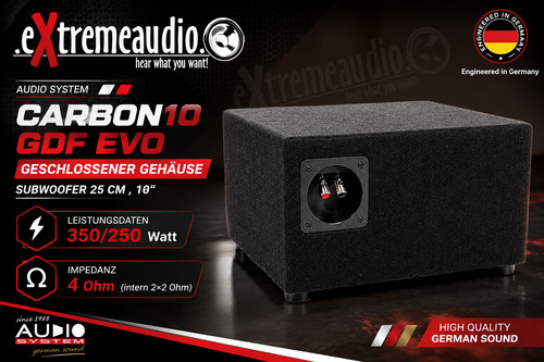 Audio system carbon10 - system, gdf