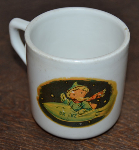 Alte ddr kindertasse veb - ddr,