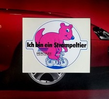 Aufkleber Sticker Hercules Sachs Strampeltier Trimm Sport Rad Fahrrad Bike Velo