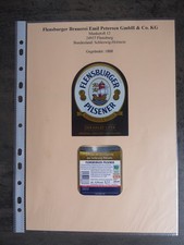 Bieretiketten, SH, Flensburg, Flensburger Brauerei Emil Petersen GmbH & Co. KG