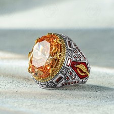 925 Sterling Silber Orange