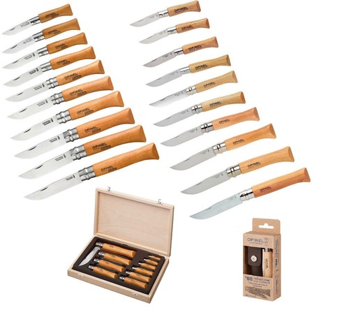 Opinel messer buche carbon - messer,