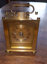 GARANT kleine Messing Tischuhr