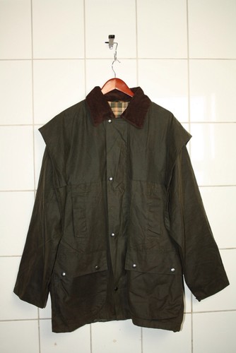 Grünbraune wachsjacke - grünbraune,