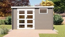Gartenhaus Holz 28mm Schuppen