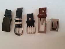5 Metall Schnallen  für Taschen Gürtel 