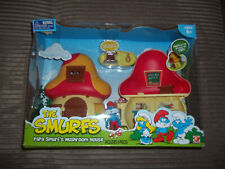 Schlümpfe Schlumpf - Pilzhaus in OVP Papa Schlumpf 2008 komplett