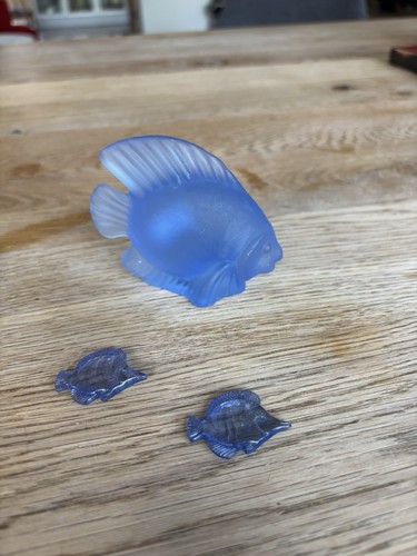 Murano glas fisch satiniert - murano,