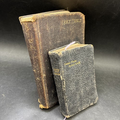 Antique bible book of - bible, &