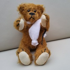 Johanna Haida Teddy Bär Filou Sonnenberg Sammler Bär 20 cm braun limitiert 
