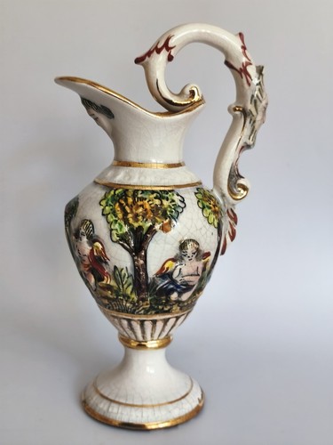 Alte porzellan krug vase - porzellan,