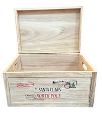 Willow and Riley Santa Weihnachten Holztruhe / Box