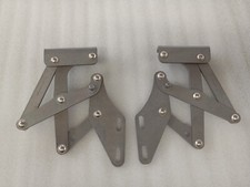 Staufach-Verschwindscharniere re+li, Mehrgelenkscharnier, f. Staubox Leerkabine