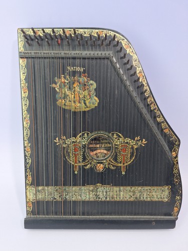 Guitarr zither lyra - zither, adler