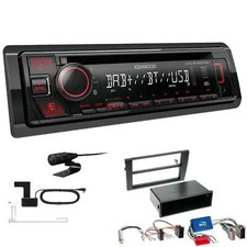 Kenwood Autoradio Spotify DAB Bluetooth für Audi A4 mit Symphony /Navi Plus