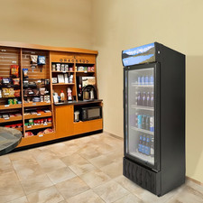 Glastür Kühlschrank