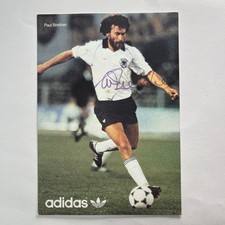 Paul Breitner DFB+Bayern München adidas Autogrammkarte Original Sign.