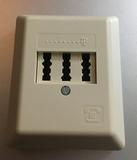 1 TAE 3x6 NFN Telefondose Dose