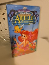 Arielle - Walt Disney Die Meerjungfrau VHS Kassette Mit Hologramm