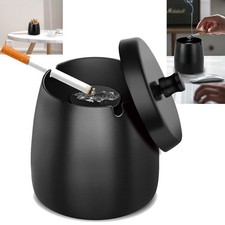 Aschenbecher Edelstahl mit