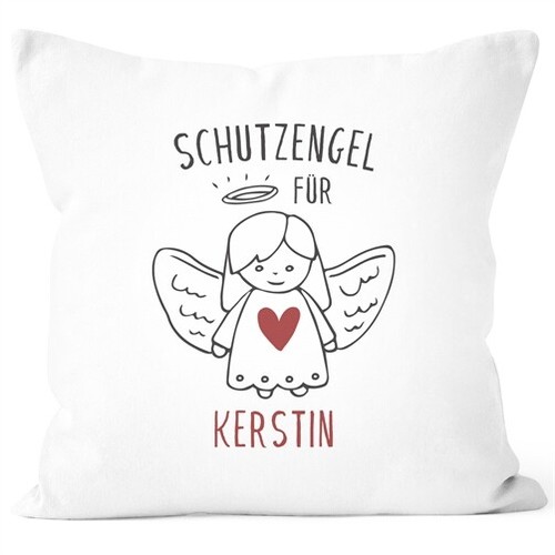 Kissen bezug schutzengel - schutzengel, mit
