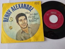 Henry Alexandre - Wer ist der dicke junge Mann 7'' Vinyl Amiga