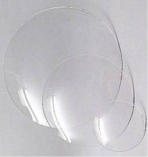 Uhrglas, Glas für Großuhren