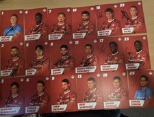 1.FC  KAISERSLAUTERN:  34 orig.Autogramme AK hands. 2025/26 komplett   +TOP+