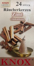 KNOX Räucherkerzen Zimt 312
