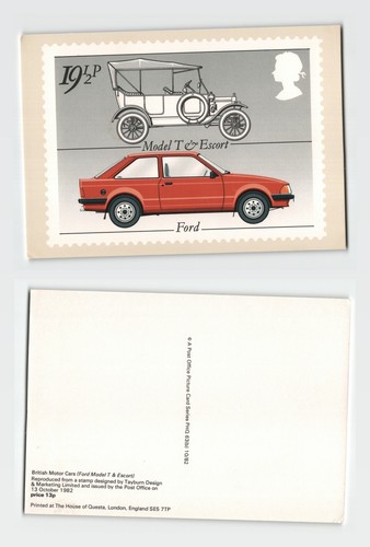 Postkarte british motor cars - -,
