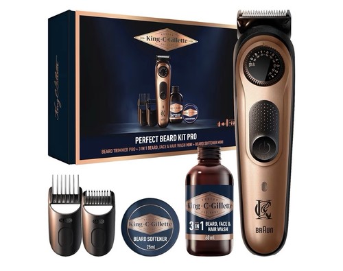 King gillette beard trimmer - king, c.