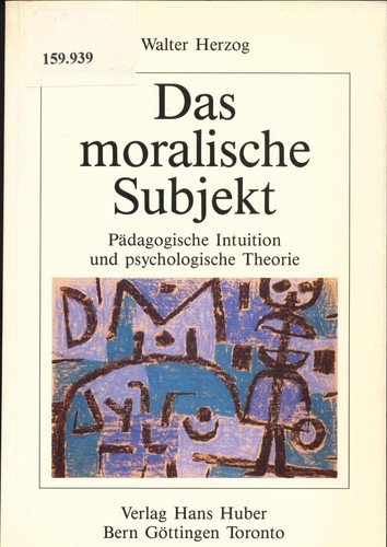 Das moralische subjekt - das,