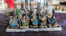 Warhammer Fantasy ToW, Eisenbrecher der Zwerge, mit Runenschmied, bemalt.