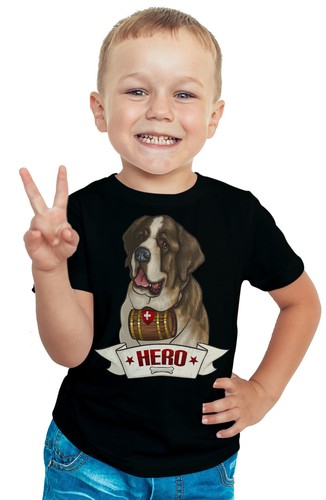 Bernhardiner hunde kinder - hunde,