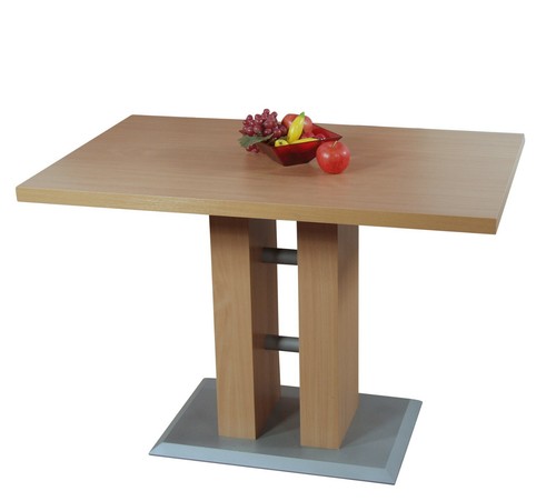Säulentisch buche natur 110 - ,