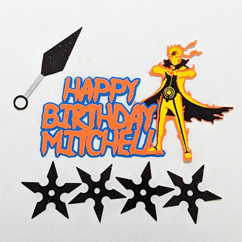 Naruto cake topper artikel - cake,