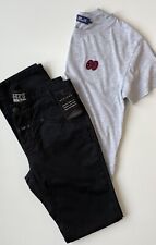 CLOSED Hose NEU Gr. 36 (ital. 42) Schwarz PEDAL CAPE Baumwolle/El. Top Zustand