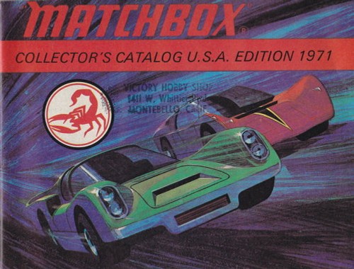 Matchbox katalog usa - matchbox, 1971