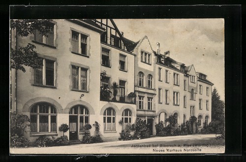 Ansichtskarte jordanbad bei - ansichtskarte,