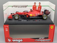 Modellautos 1:18 Bburago Ferrari Racing SF21 C. Leclerc #16 in OVP