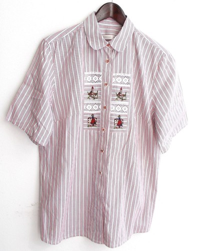 Damen trachten bluse rot weiß - trachten,
