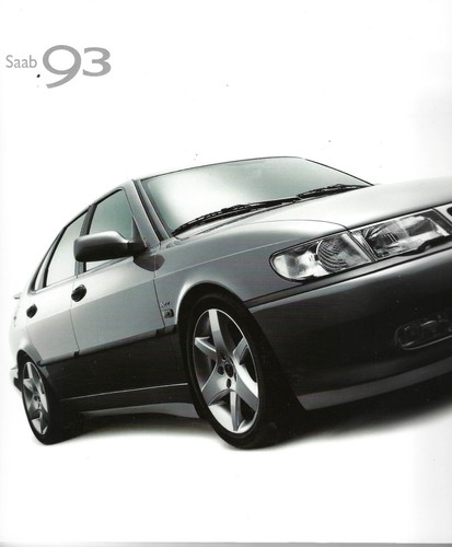 Saab prospekt 2002 - prospekt, /