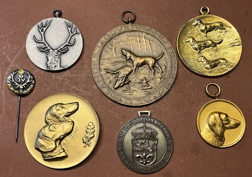 Alte medaille anhänger gruppe - alte,