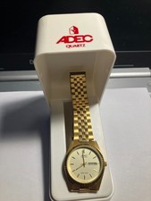 ADEC Quartz Uhr 34mm Gold