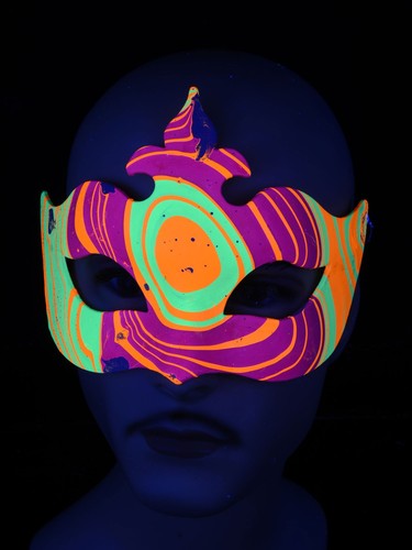 Schwarzlicht psywork maske - psywork,