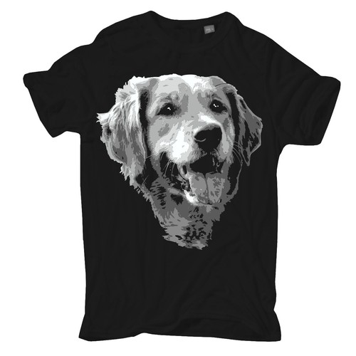 Shirt golden retriever - t-shirt,