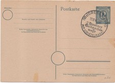 SBZ, GS mit SSt. DRESDEN "2. Dresdner Weihnachtsmesse mit Striezelmarkt"