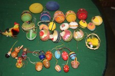 36 x Oster Deko Holzfiguren