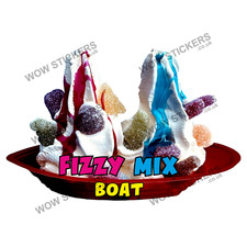Eiswagen Aufkleber Fizzy Mix