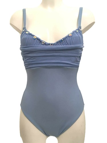 Baby blue jewel badeanzug - blue,